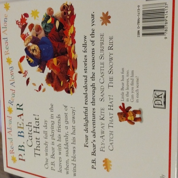 P. B. Bear hardcover Book, Catch that Hat! - Picture 2 of 5